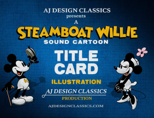 Steamboat WiIlie Title Card Illustration