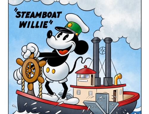 Bringing the Steamboat Willie Theatrical Poster to Life