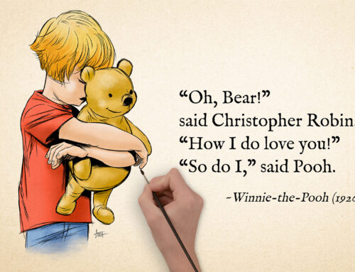 How I  love you, Pooh!